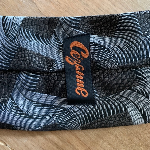 Vintage 80s 90s Cezanne funky print tie - Picture 2 of 4